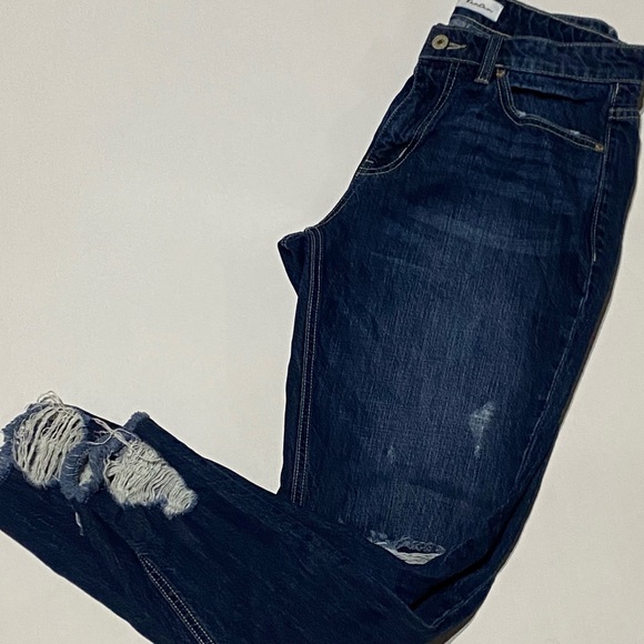 Kancan Size 5 / 26 Distressed Jeans Worn 1X - Picture 8 of 10